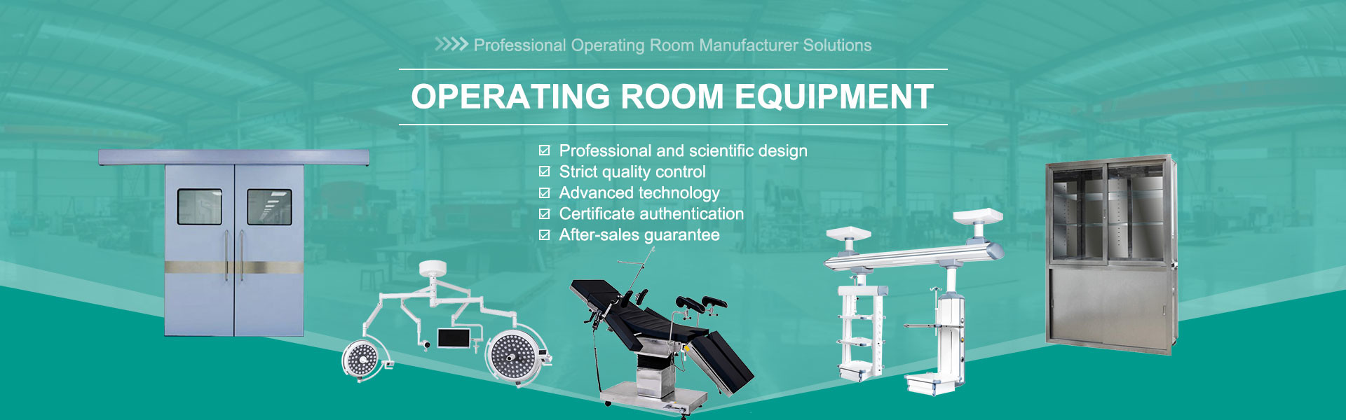 Equipamento da sala de operações