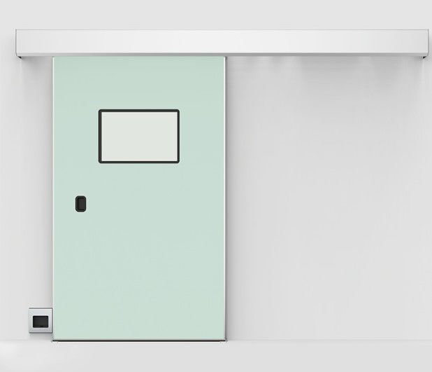 das portas automáticas do quarto desinfetado de 1.0mm portas deslizantes seladas hermeticamente de aço inoxidável
