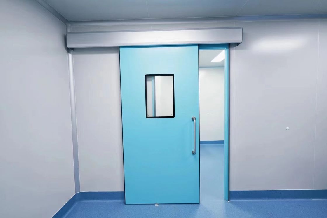 Porta de aço inoxidável 1.0mm do teatro de operação da liga de alumínio da porta do hospital de ICU