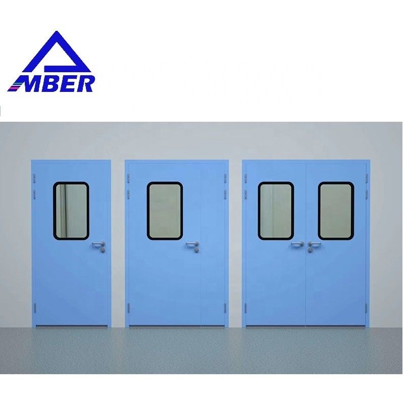 Porta farmacêutica automática de alumínio 1.0mm do quarto desinfetado para o laboratório do hospital