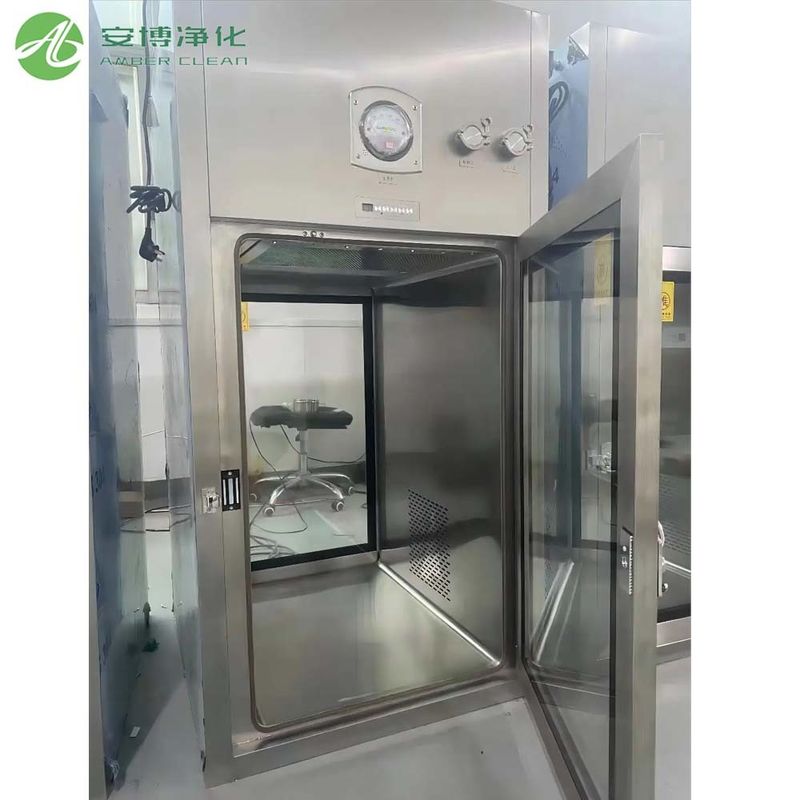 AMBER Dynamic Laminar Flow Pass Box with HEPA/ULPA filtration with UV lamp