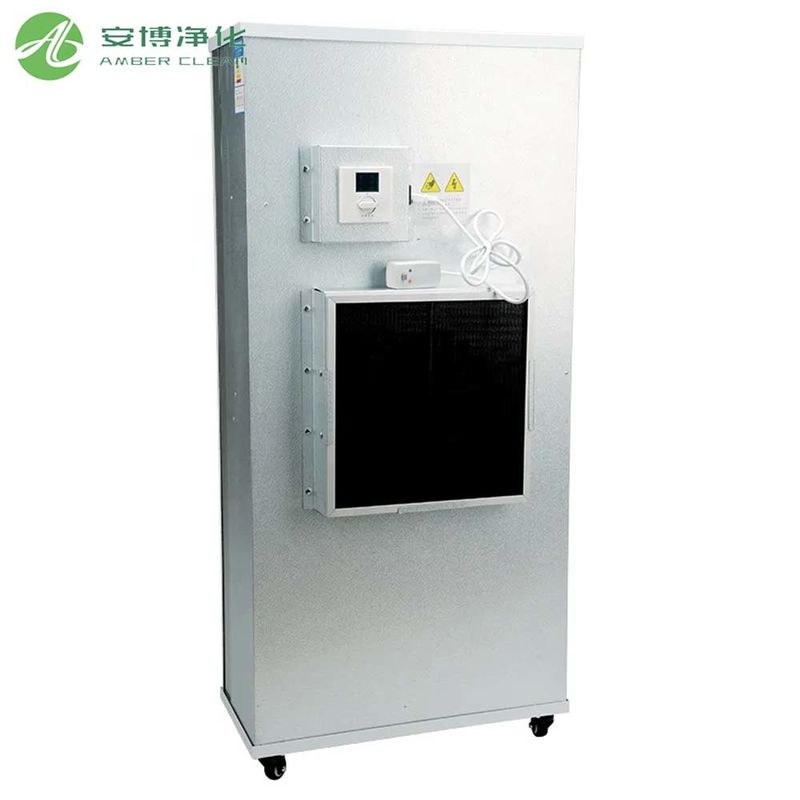 Unidade de filtro de ventilador de aço galvanizado AC 380V/50HZ com filtro HEPA
