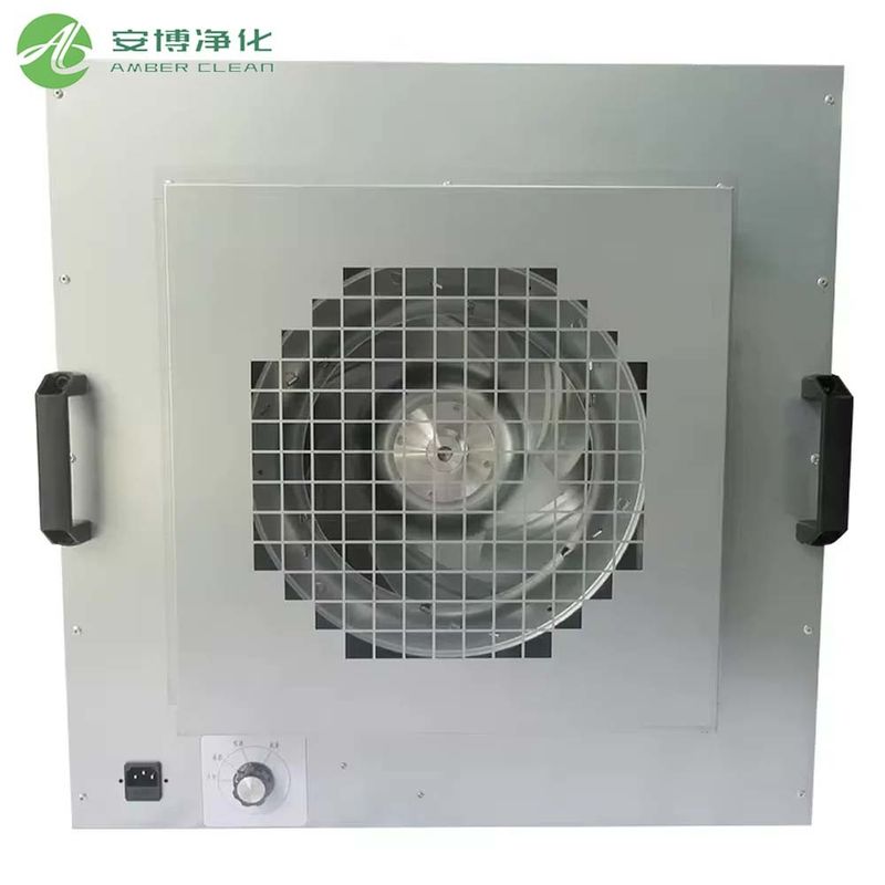 Unidades de filtragem de ventilador de sala limpa com revestimento de filtragem HEPA