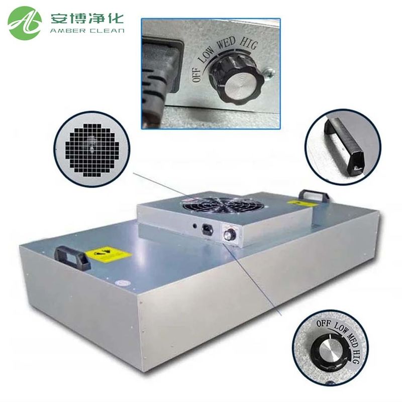 AMBER Classe 100 Aço Galvanizado 46KG Unidade de Filtro e Ventoinha AC 220V/50HZ