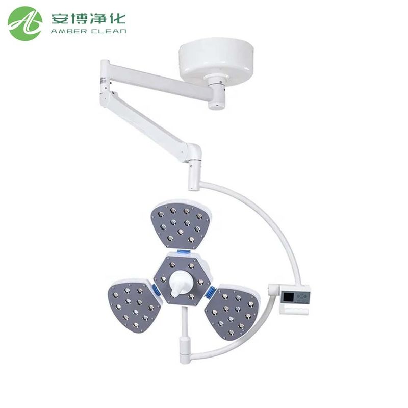 ISO Certificado LED Cirúrgica Luz Sem Sombras 200.000lux Iluminação Médica Multiespecialidade Ajuste de temperatura de cor