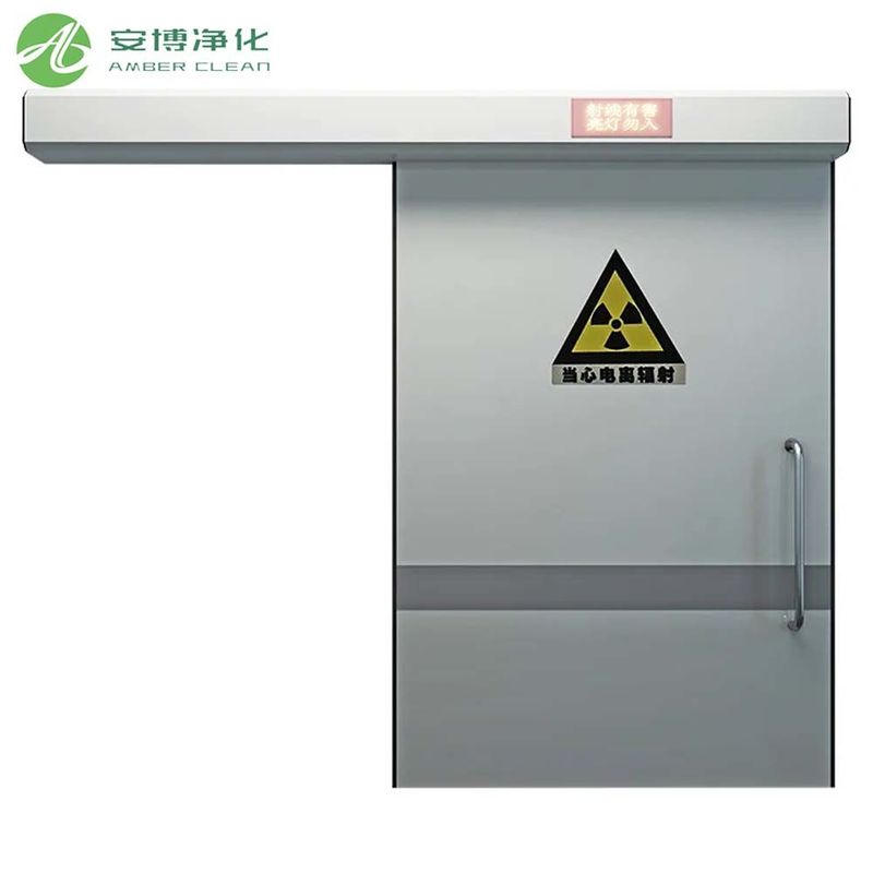 AMBER Steel Plate With Powder Coating Manual Swing Door X-Ray Door