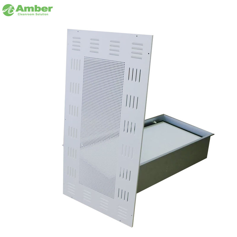 Classe AMBER 100 99,99%@0,3 μM H13 HEPA FFU com conceção inferior desmontável