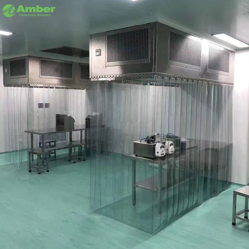 SUS304 H14 Filtro 99,9995% 0,3μm Capela de fluxo laminar Classe 100 para laboratório